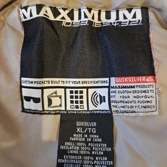 Mens Maximum XL Tg red jacket - Picture 3 of 3